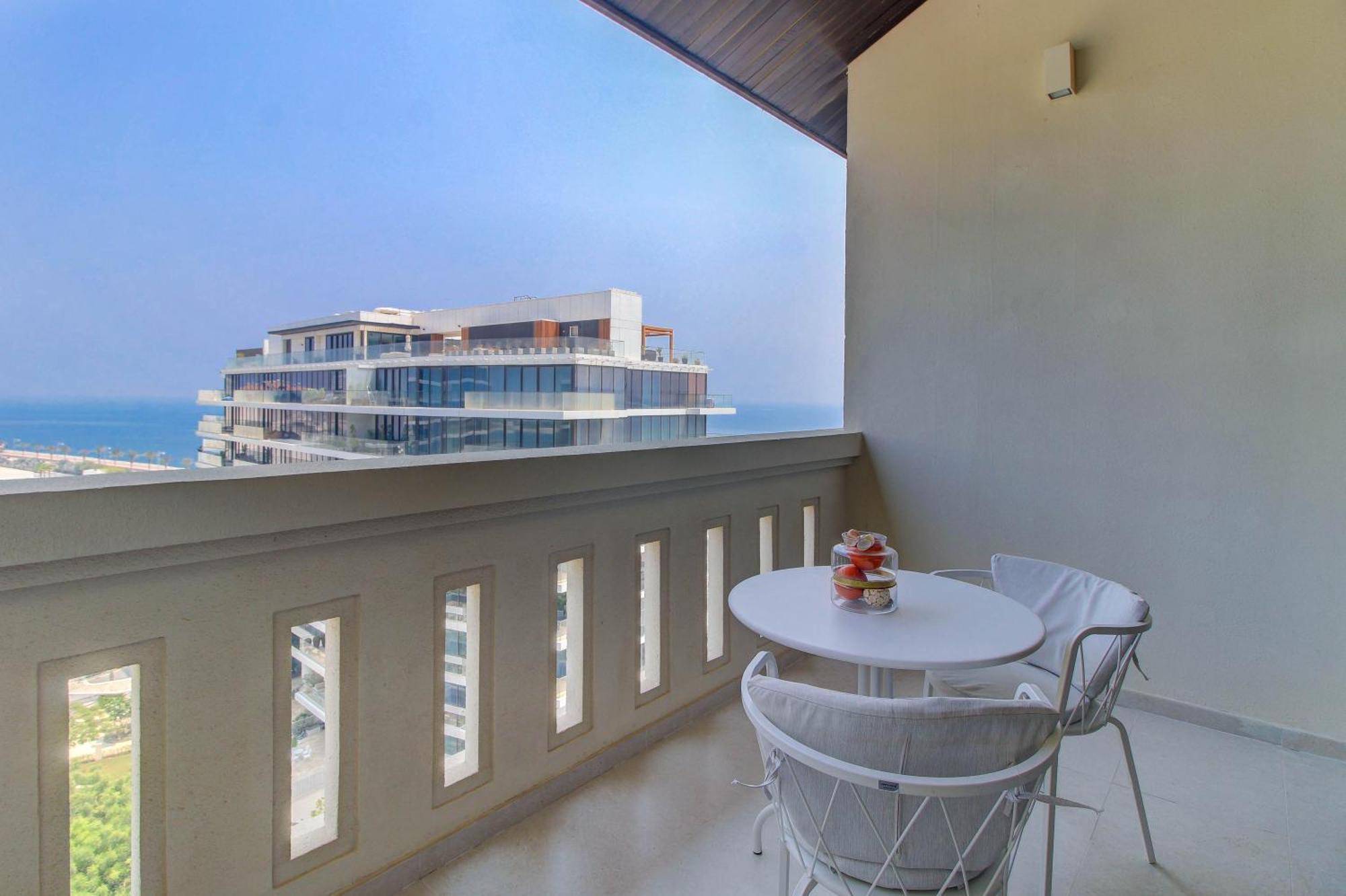 Luxe Getaways Royal Amwaj Palm Jumeirah Resort Apartment Holiday Home Dubai Exterior foto