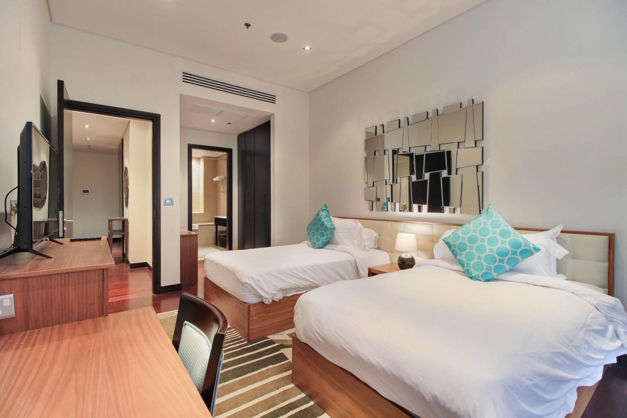Luxe Getaways Royal Amwaj Palm Jumeirah Resort Apartment Holiday Home Dubai Exterior foto