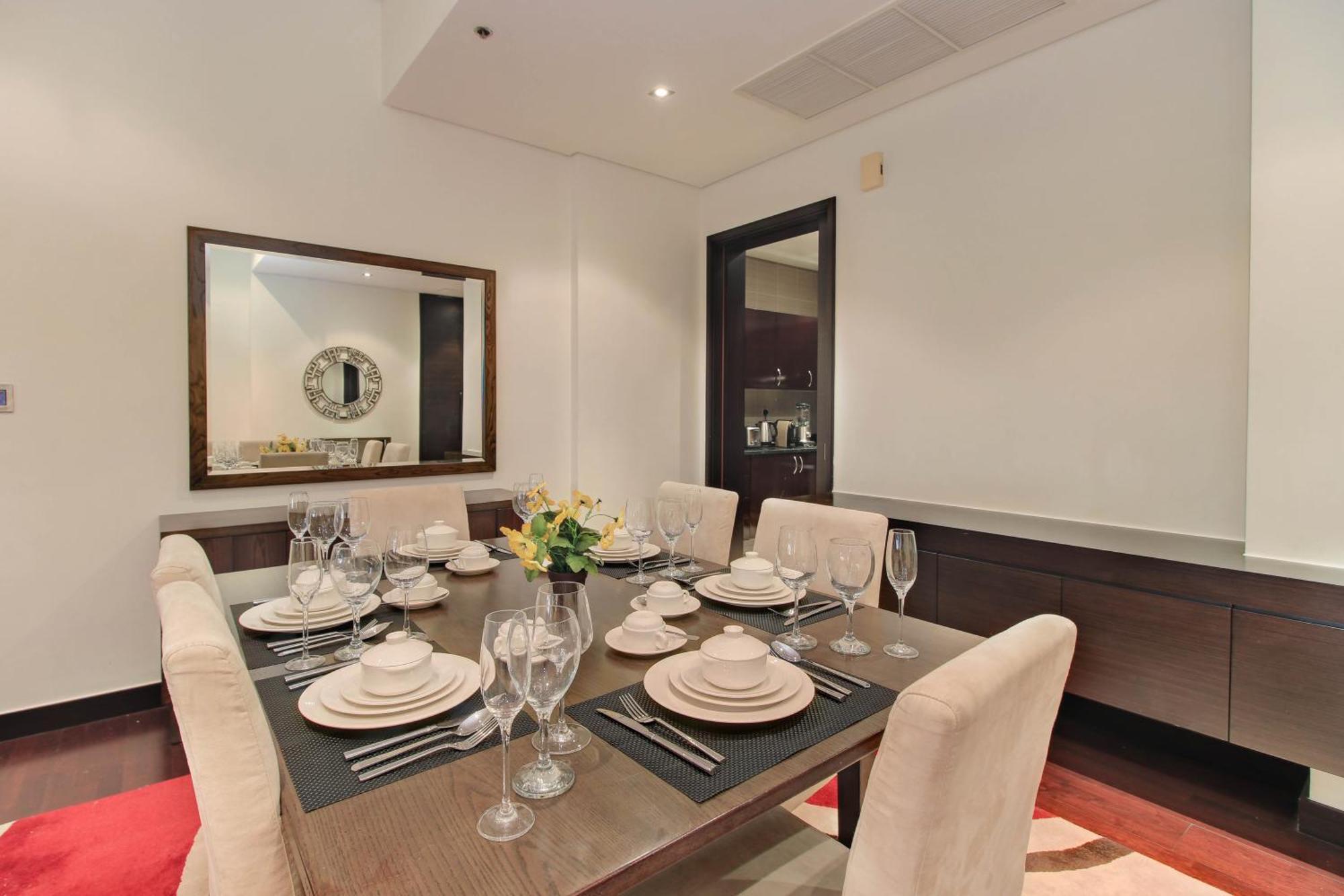 Luxe Getaways Royal Amwaj Palm Jumeirah Resort Apartment Holiday Home Dubai Exterior foto
