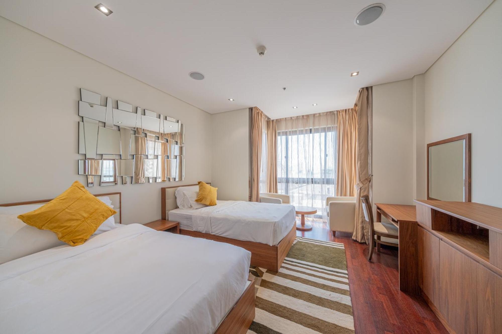 Luxe Getaways Royal Amwaj Palm Jumeirah Resort Apartment Holiday Home Dubai Exterior foto