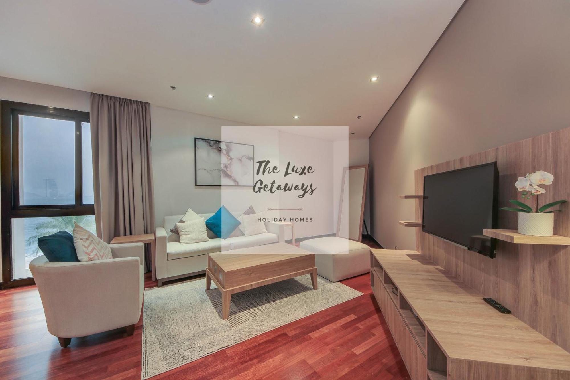 Luxe Getaways Royal Amwaj Palm Jumeirah Resort Apartment Holiday Home Dubai Exterior foto